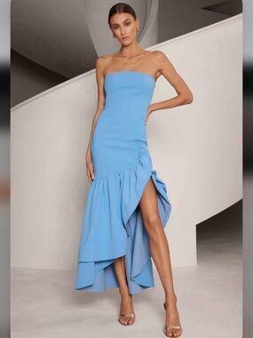 Stunning Asymmetrical Maxi Dress!